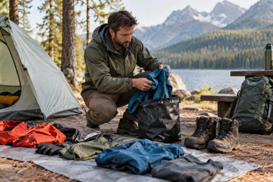 Camping Wet-Gear Routine: Checks Before the Next Step