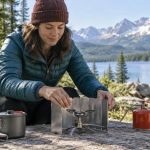 Camping Stove Setup: Surface, Fuel, Wind, and Shutdown