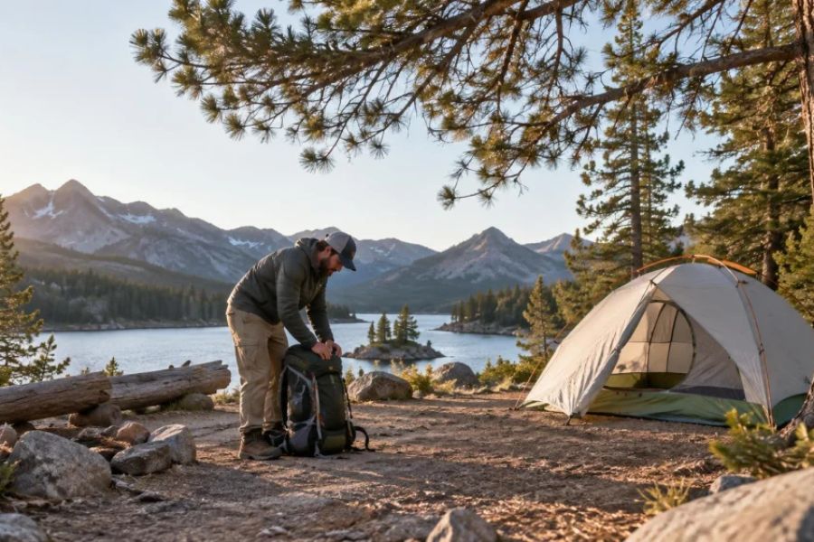 Camping Tree Hazard Check: Branches, Wind, and Tent Distance