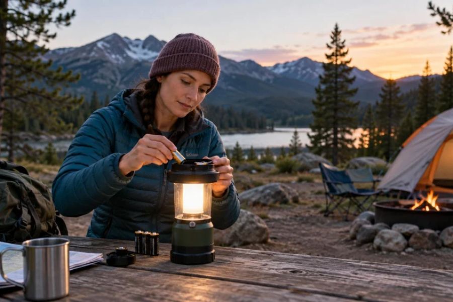 Campsite Lantern Plan: Brightness, Batteries, and Courtesy